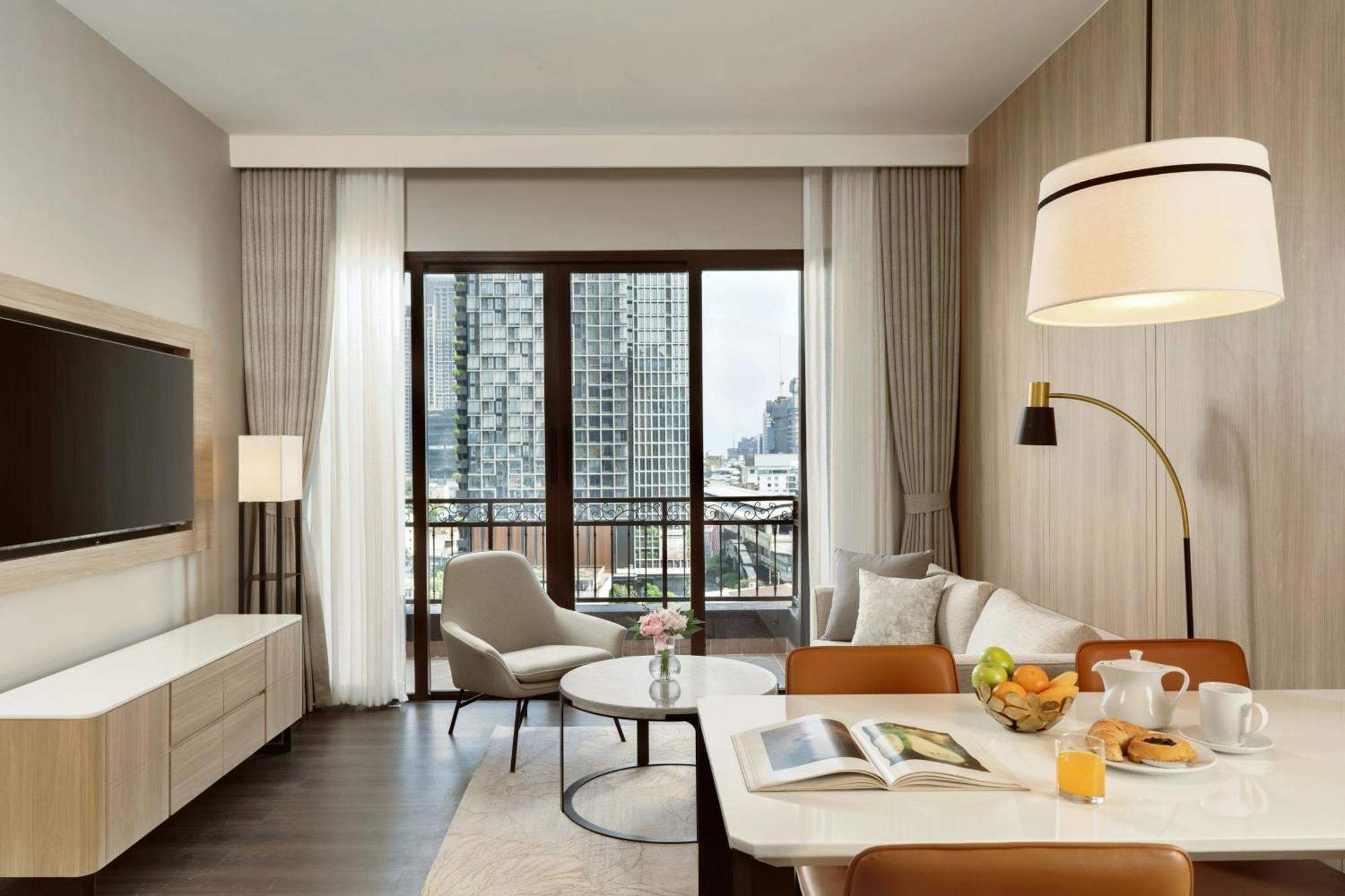 Marriott Executive Apartments Bangkok, Sukhumvit 101 Kültér fotó