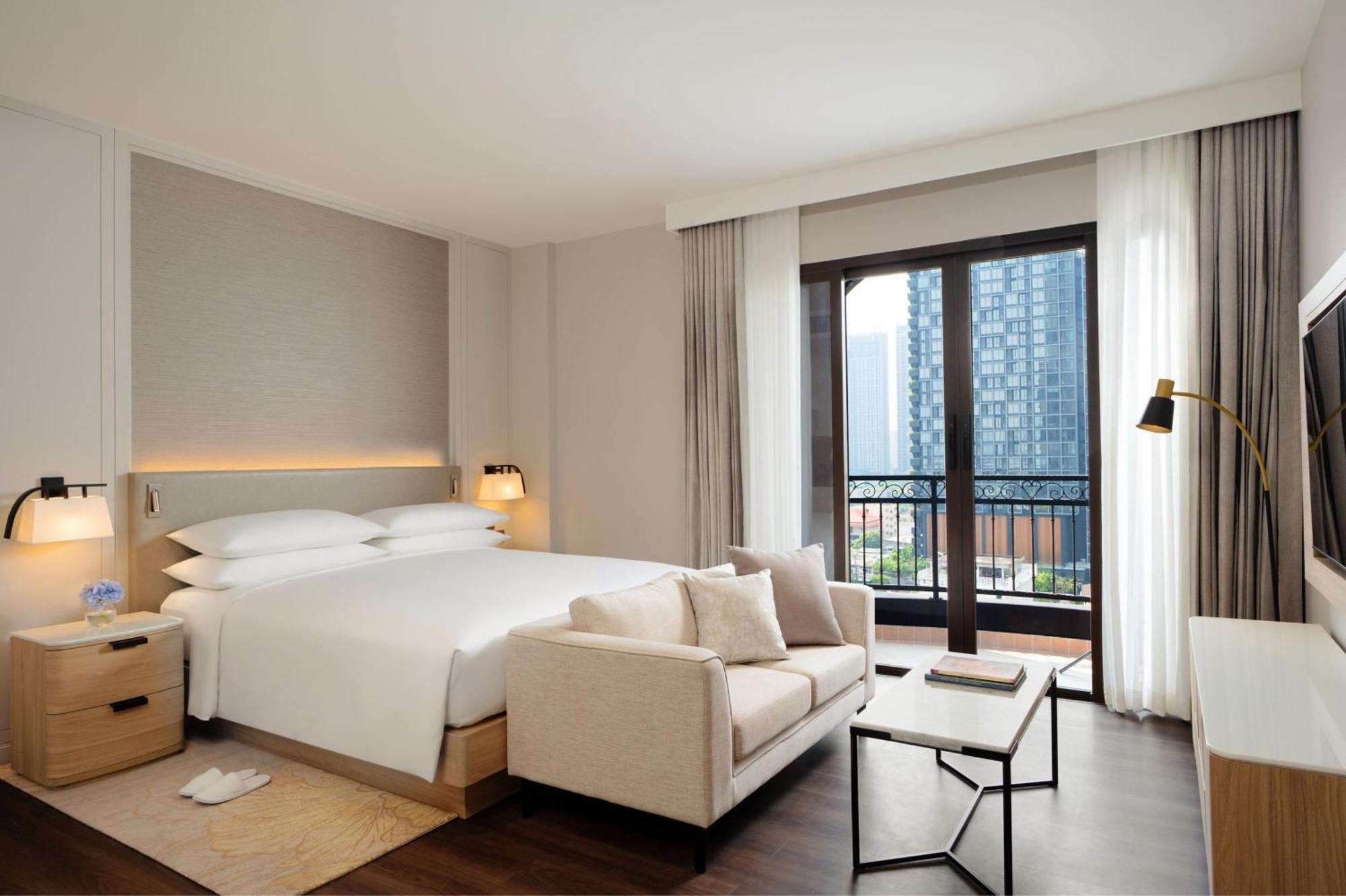 Marriott Executive Apartments Bangkok, Sukhumvit 101 Kültér fotó