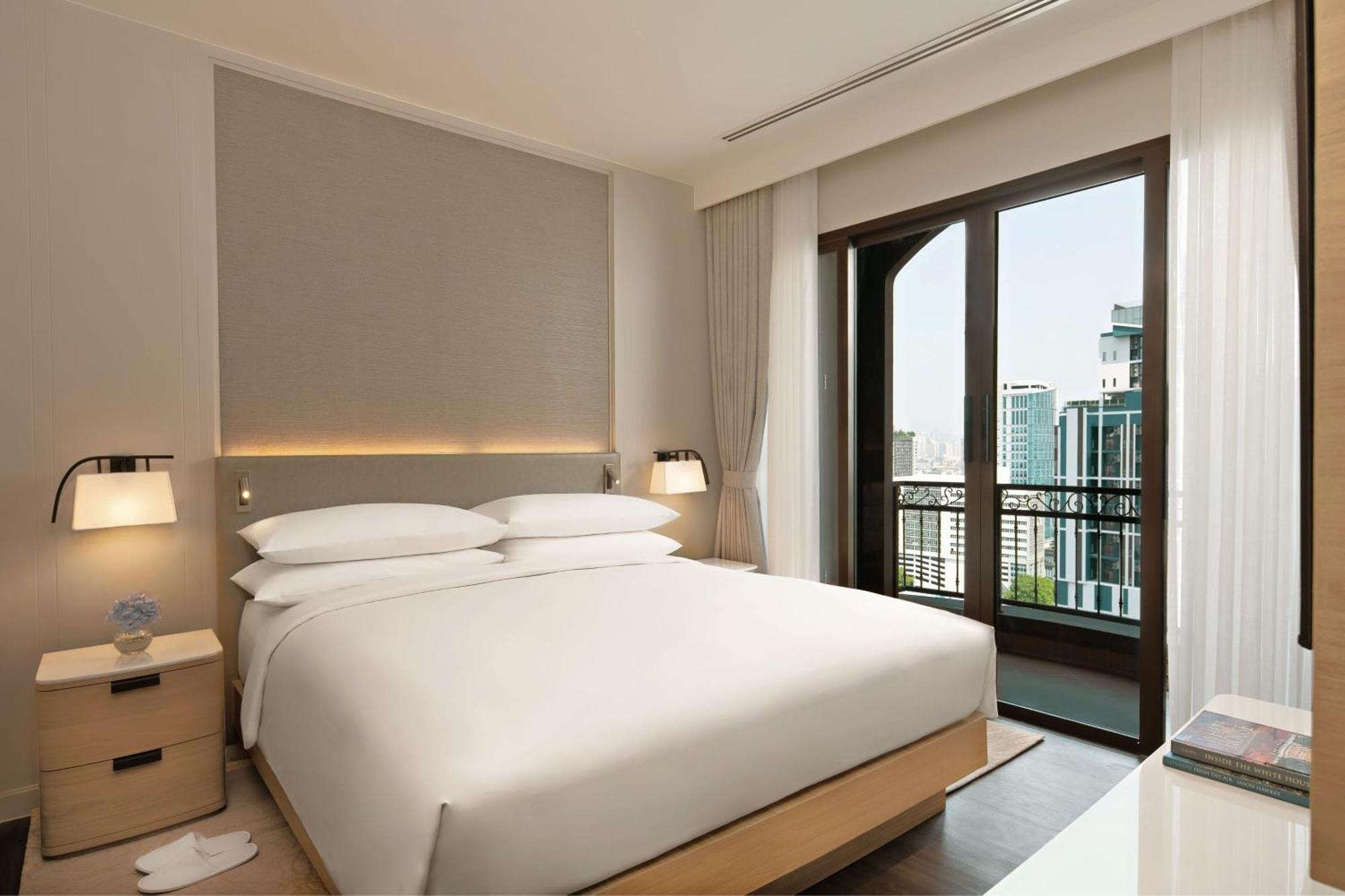 Marriott Executive Apartments Bangkok, Sukhumvit 101 Kültér fotó