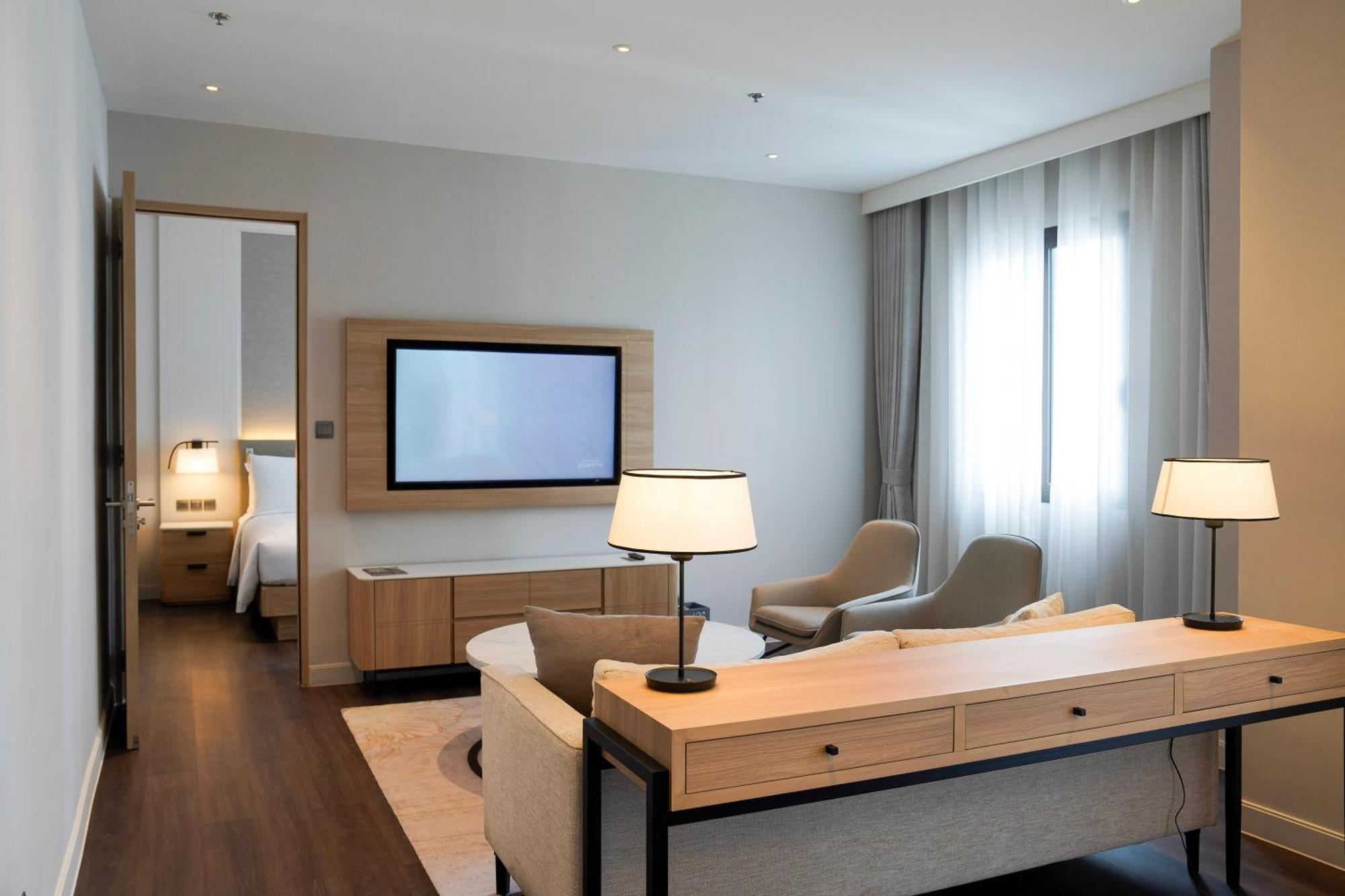 Marriott Executive Apartments Bangkok, Sukhumvit 101 Kültér fotó