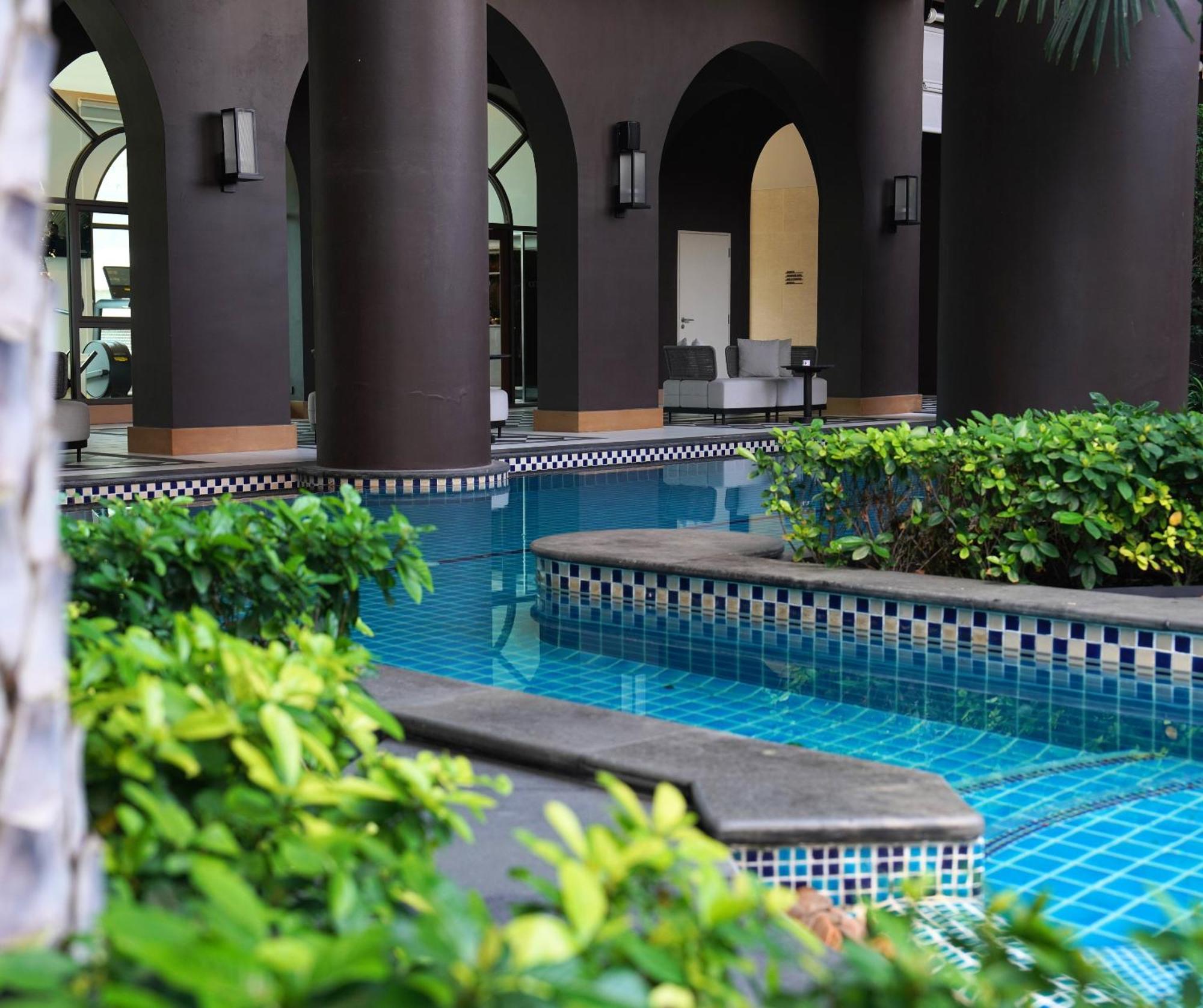 Marriott Executive Apartments Bangkok, Sukhumvit 101 Kültér fotó